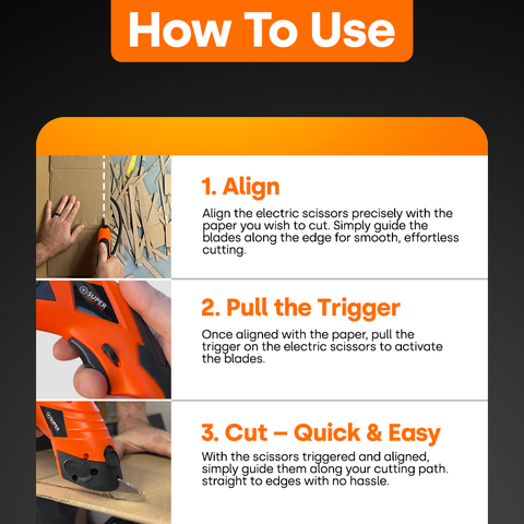 Image of SuperScissor - Electric Scissors for Home and Craft
