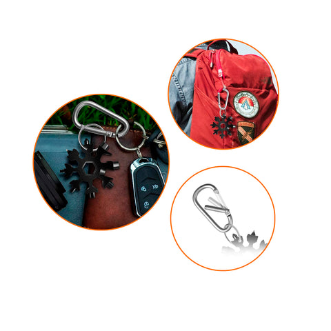 Image of Snowflake MultiTool™- 18-In-1 Tool Gift Set for Christmas