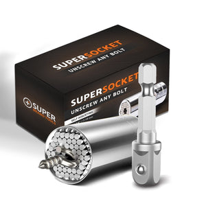 Super Socket™ - Instantly Grip Any Shape Bolt!