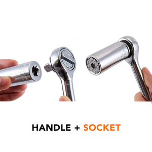 Super Socket™ - Instantly Grip Any Shape Bolt!