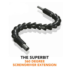 SuperBit™ - Screwdriver Extension for ANY Angle!