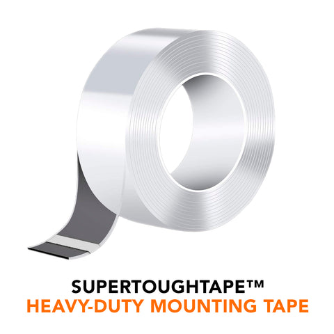 Image of SuperToughTape™ - Heavy-Duty Mounting Tape You Can Wash and Reuse!
