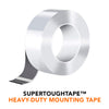 SuperToughTape™ - Heavy-Duty Mounting Tape You Can Wash and Reuse!